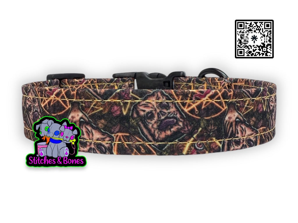 Dog Collar | 13-21" x1" | Dead Evil