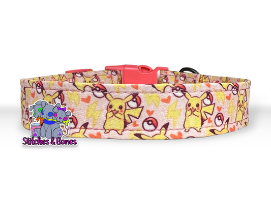 Dog Collar | 14-21” x1” | Electric Monster