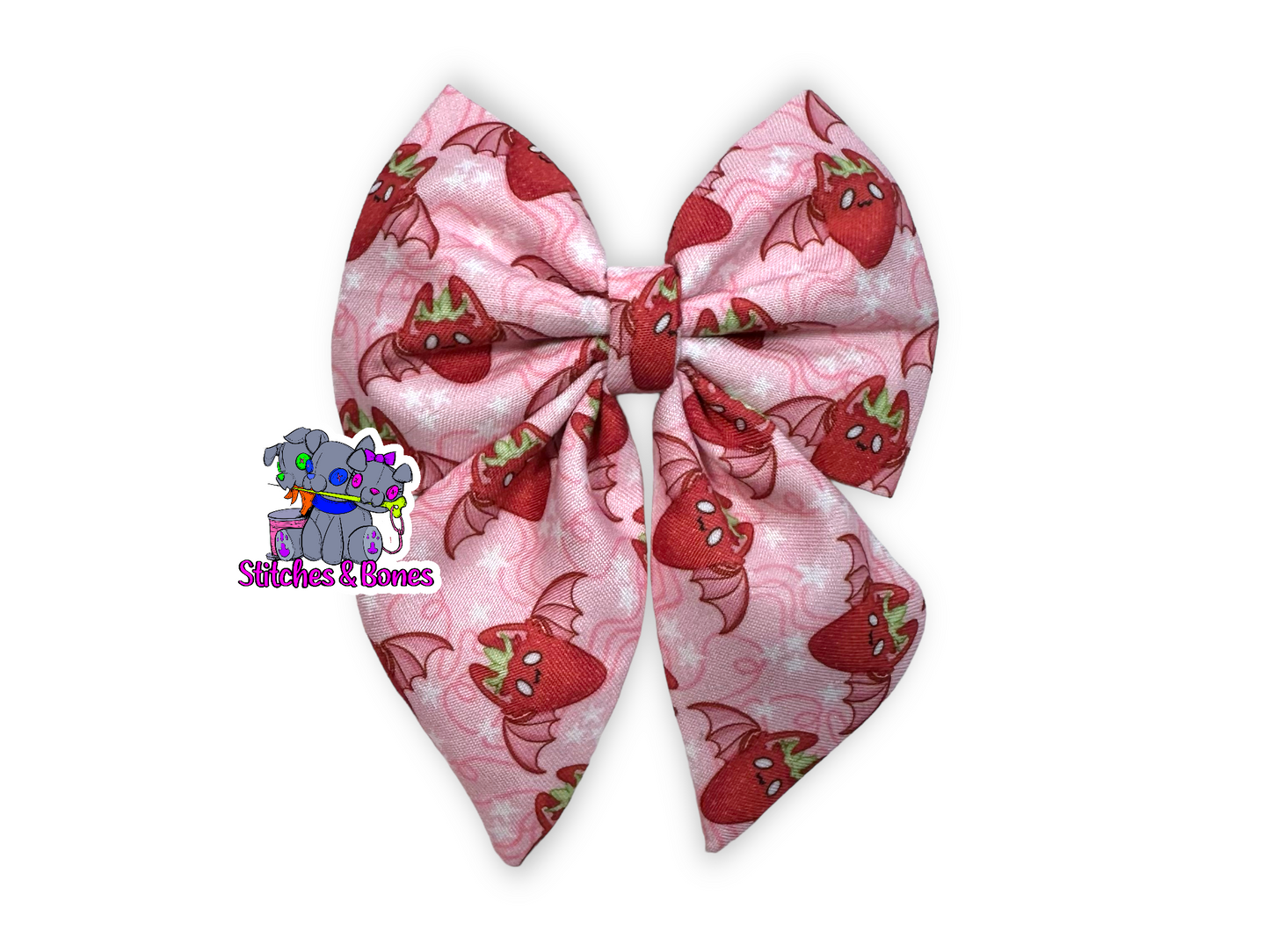 Collar Sailor Bow | Strawberry Bats