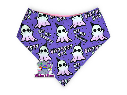 Bandana | Birthday Boo (Purple)